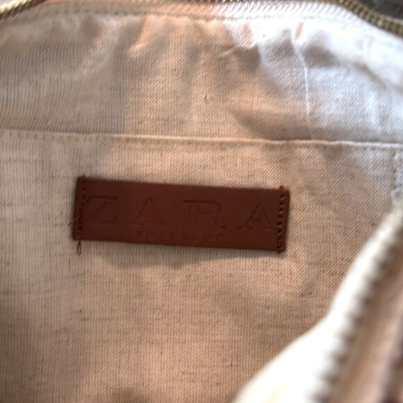 Zara RARE Clutch w Seashells and Beading-Ecru - Picture 8 of 10